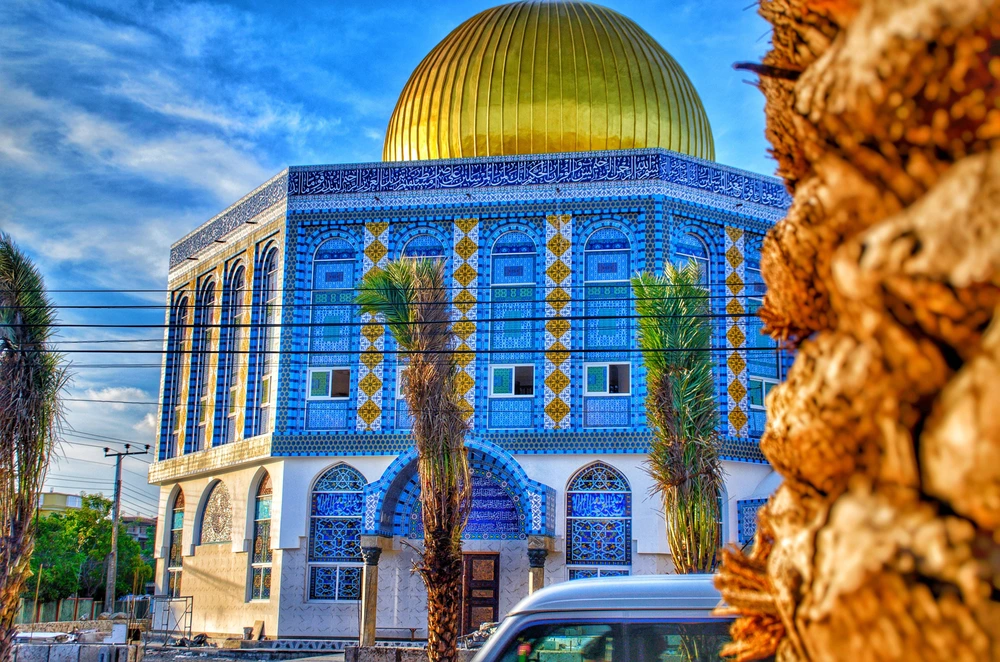 Al-Aqsha Mosque Kattankudy - Replica of Jerusalem sacred mosque with stunning Islamic architecture